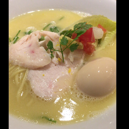 「鶏白湯SOBA」@銀座 篝 銀座エチカ店の写真