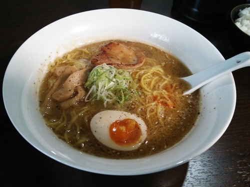 「Wスープ 醤油」@あさひ屋の写真