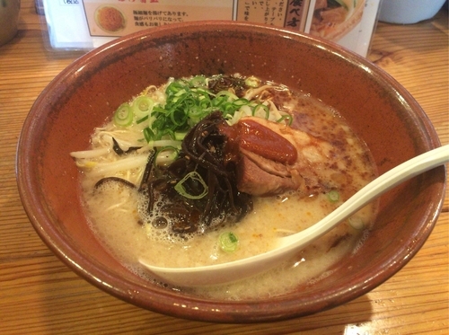 「黒桜」@麺道 花の杜の写真