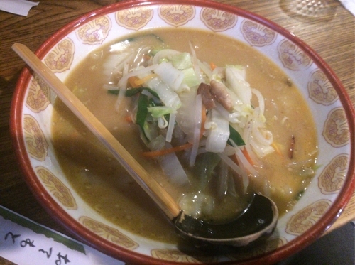「完熟味噌ラーメン」@らーめん右京の写真