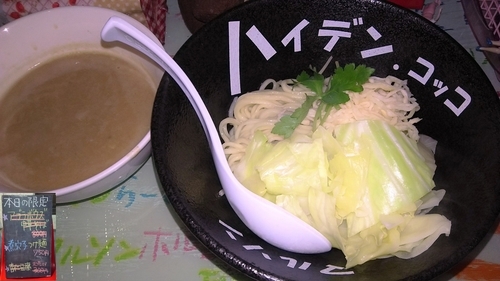 「【部活】煮穴子つけ麺 750円」@ハイデン.コッコFACTORYサマンサ・タマサの写真