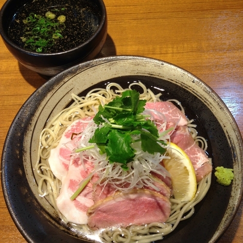 「鴨つけそば」@寿製麺よしかわ 川越店の写真