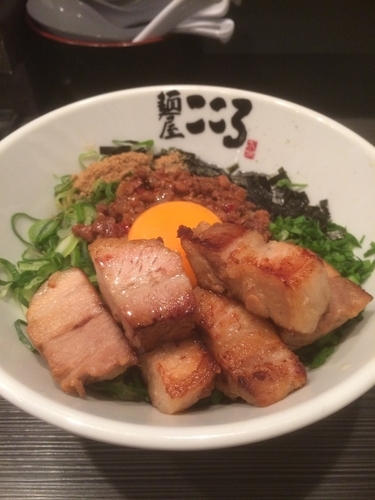 「台湾まぜそば 肉入り」@麺屋 こころ 蒲田店の写真