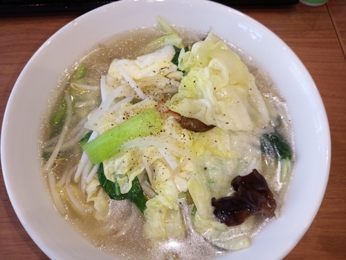 「塩タンメン」@王記厨房 イオン与野ショッピングセンターの写真