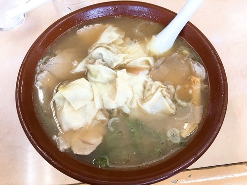 「ちゃーしゅーわんたん￥900」@おもだかや 竹尾店の写真