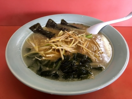 「ネギラーメン 中 ¥680」@ラーメンショップ 飯島の写真