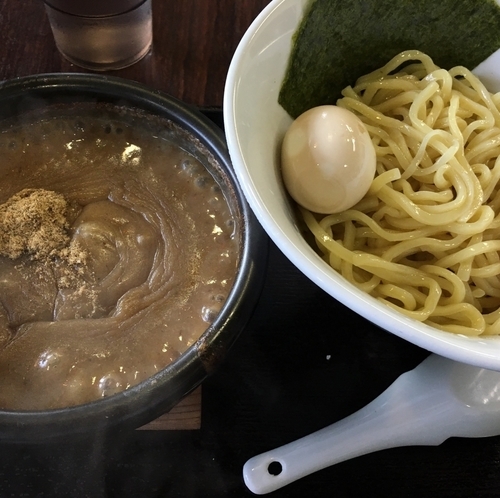 「らいこう つけ麺＋味玉」@つけ麺 らいこうの写真