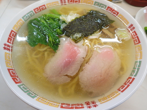 「塩ラーメン」@かめたにラーメンの写真