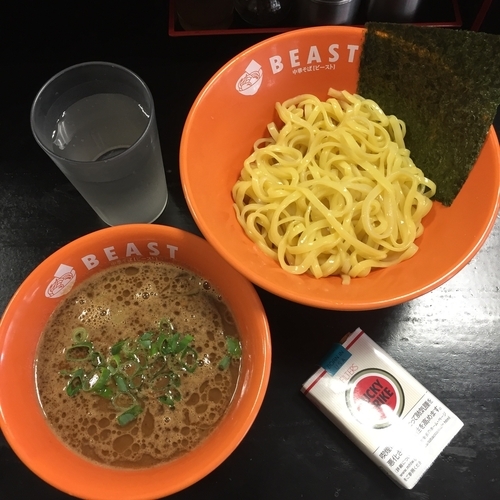 「つけ麺（普）」@中華そば BEASTの写真
