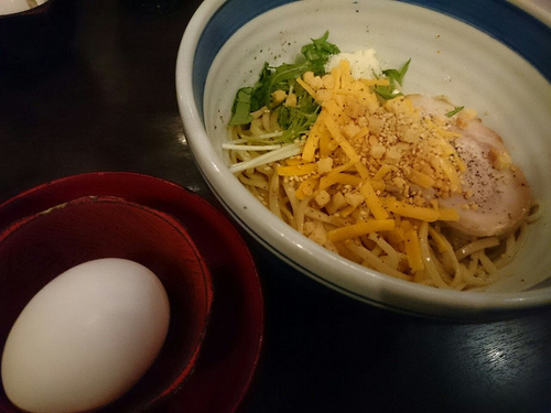 「三種のチーズまぜそば」@東京駅 斑鳩の写真