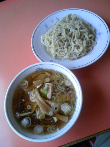 「つけ麺９００円」@十八番の写真