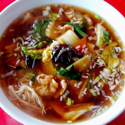 「五目ラーメン　８００円」@中華料理 麗華の写真