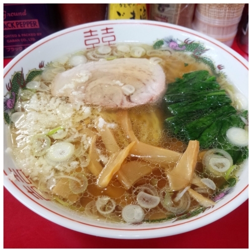 「らーめん（ニンニク入り）」@バリバリラーメンの写真