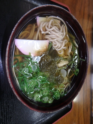 「山菜そば(500円)」@小瀬川温泉 お食事処 うどんの里の写真
