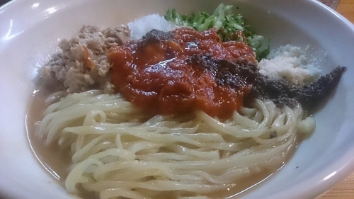 「限定:えびまぜ」@はりけんラーメン 南店の写真