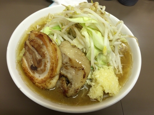 「大ラーメン750円」@ブタヤマニンニクンの写真