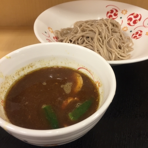 「【期間限定】スープカレーつけ蕎麦（￥520）」@いろり庵きらく 秋葉原店の写真