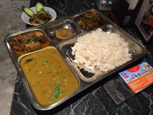 「ネパールセット」@MOMO 新大久保店の写真