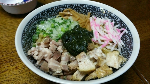 「生海苔まぜそば　850円」@良温(Ra-on)の写真