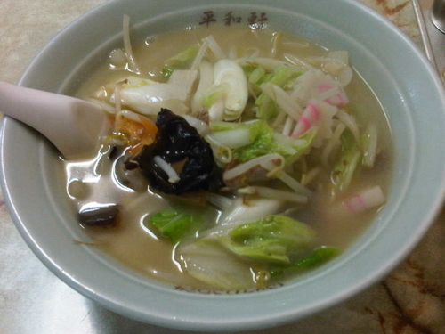 「平和ちゃんぽん(710円)」@平和軒の写真