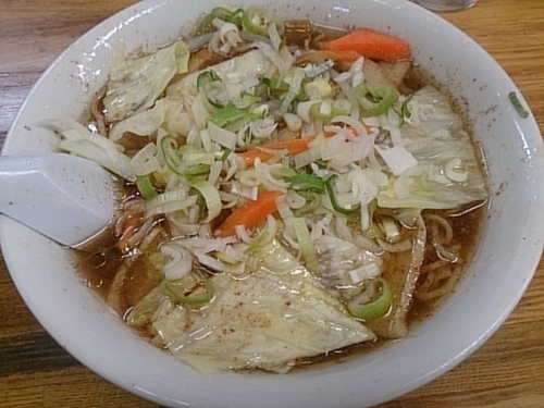 「野菜そば 中」@とりでんの写真