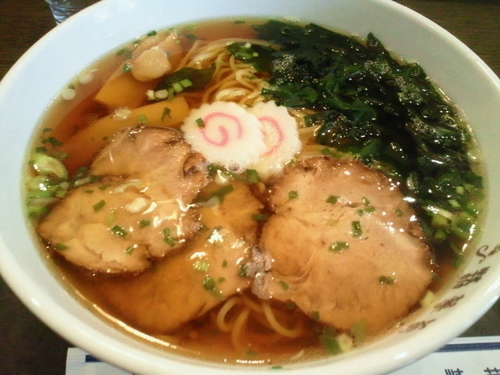 「ラーメン 620円」@精華苑 福島競馬場店の写真