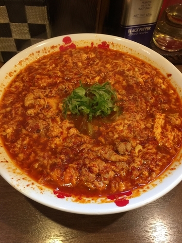 「タンタンメン極3辛」@横浜家系えびす家の写真