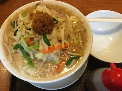 「たまげた山ラーメン」@つけ麺 ゆきむら吉衛門 松戸店の写真