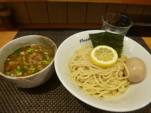 「【限定】もりそば+味玉」@麺庵ちとせの写真