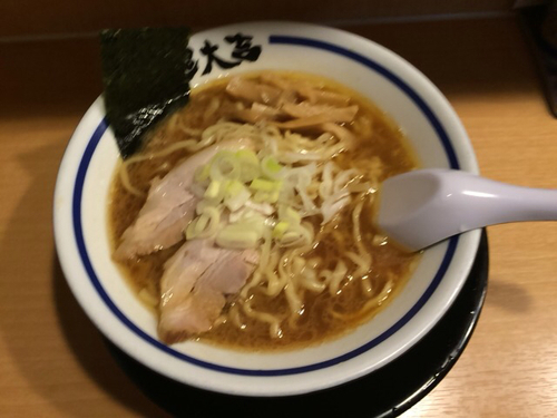 「ラーメン 780円」@天然豚骨醤油 らーめん玉 超大吉 上野店の写真