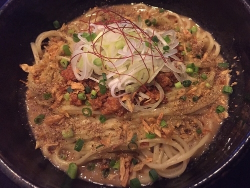 「坦々まぜそば¥700＋追い飯（100g）¥50」@まぜそば 一心不乱の写真