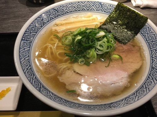 「鮪節塩そば（大盛）」@中華そば 鍾馗 長野店の写真