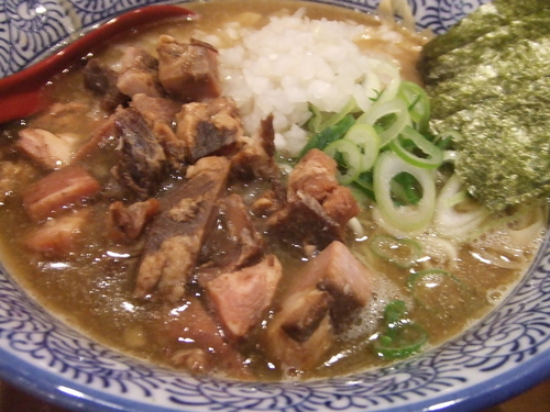 「濃厚煮干しそば ７５０円」@濃厚煮干しそば 麺匠 濱星 関内店の写真