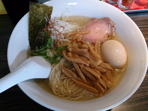 「味玉芳香塩らーめん」@麺屋 ほたるの写真
