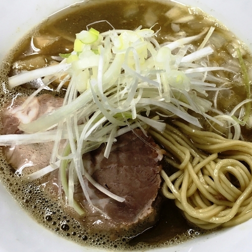 「（昼10食，夜10食限定）煮干中華そば HARD」@煮干中華そば のじじR 我孫子店の写真