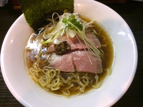 「ダシSOBA黒（800円）」@中華そば 先崎の写真