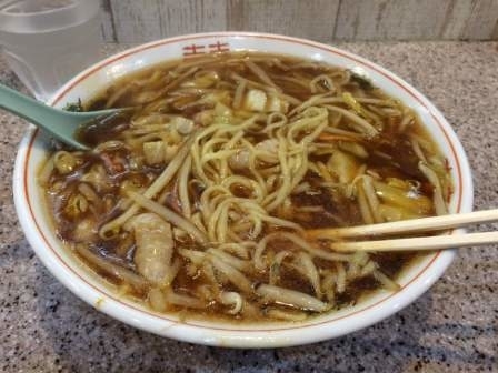 「もやしラーメン」@ラーメン王 後楽本舗の写真