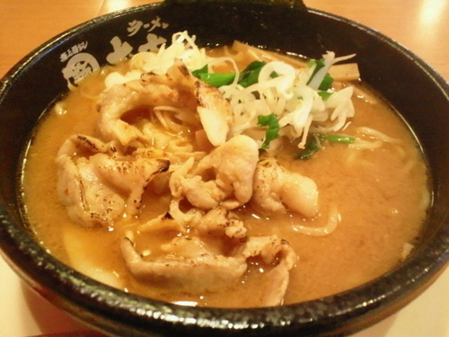 「炙り肉味噌麺 702円」@大志軒 福島泉店の写真