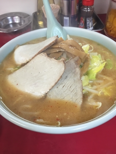 「味噌チャーシューメン 中辛 900円」@長崎チャンポン 丸富の写真