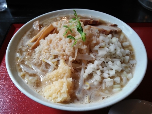 「超濃厚煮干し中華そば」@ラーメンハウスにぼ兄弟の写真