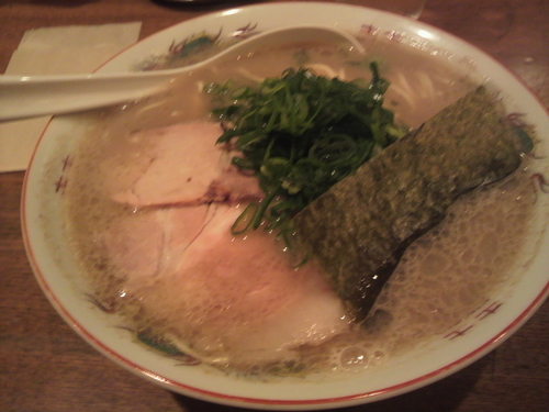 「限定久留米ラーメン」@渡なべの写真