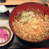 たぬきそば＋いなり