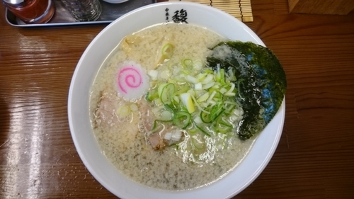 「中華そば ￥600(こってり)+肉めし(ランチサービス)」@中華そば 馥の写真