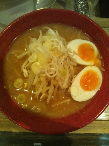 「味噌玉子ラーメン」@みそ吟 栄プリンセス通り店の写真