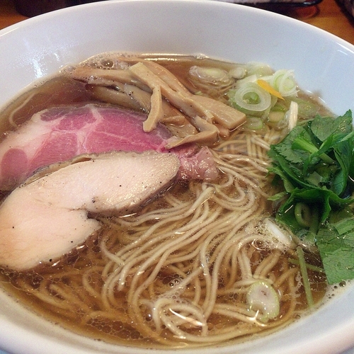 「煮干そば（７００円）」@寛～くつろぎ～の写真