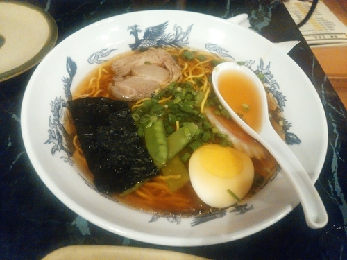 「ラーメン・ギョーザセット$10.00」@Bistro-tei Yokozunaの写真