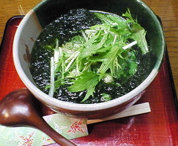 「生海苔塩らーめん　（お祭り価格）８５０→７５０円」@魯山人羅麺 神田小川町本店の写真