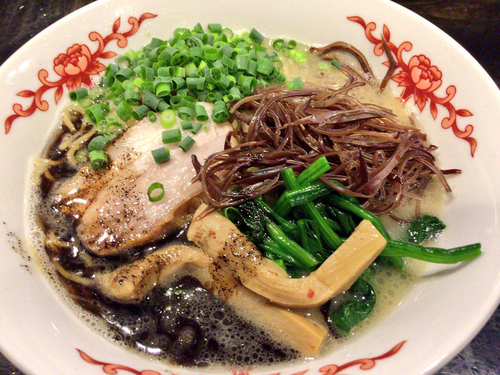 「【限定】 豚骨らーめん熊本version 780円」@麺喰屋 澤 水天宮本店の写真