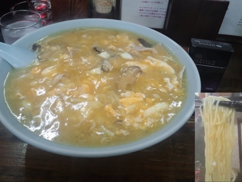 「四川ソバ大盛り750円」@中華料理 まさき亭の写真