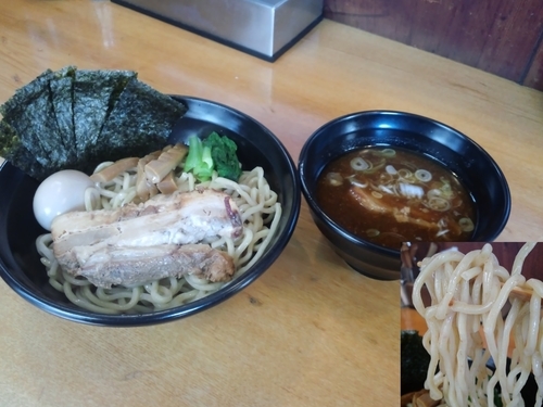 「特製KOKOROつけ麺中盛 1100円」@つけめんKOKOROの写真